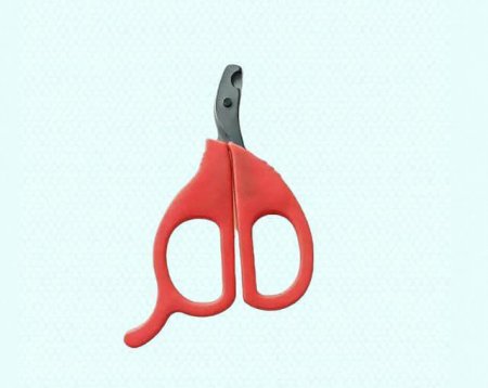 مقص اظافر صغير