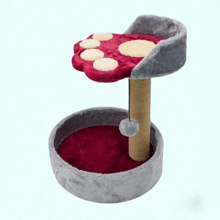 ستاند قطط كف مع عصا خرمشة