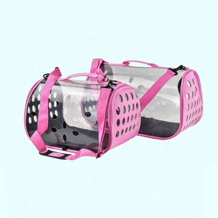 شنطة قطط كف شفاف 