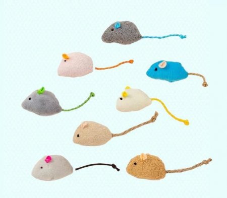 لعبة قطط فارة قماش عدد 3