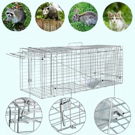 قفص نيص وسط