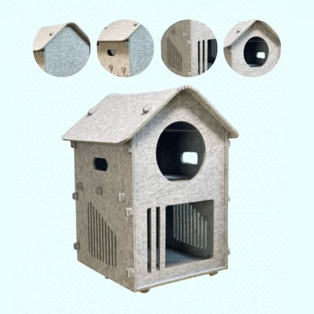 بيت شمواه طابقين للقطط 