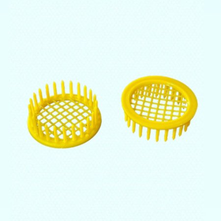 قفص ملكات بلاستيك اصفر