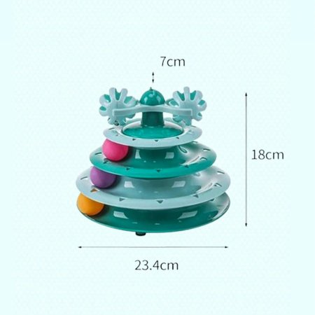 العاب قطط فراشة طبقات (مع طابتين  وجرس ) <br> <span class='text-color-warm'>سيتوفر قريباً</span>