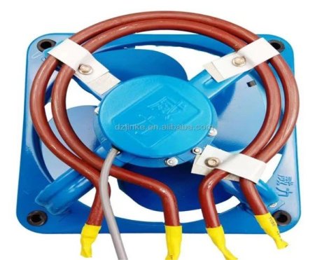 مروحة فقاسة ازرق مع سخان مستورد