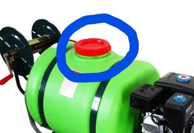 غطاة تنك مرش بنزين