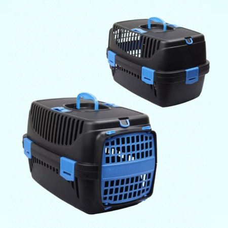 نقالات قطط وكلاب باب بلاستيك