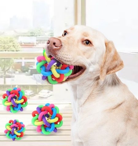 لعبة قطط وكلاب  مع جرس