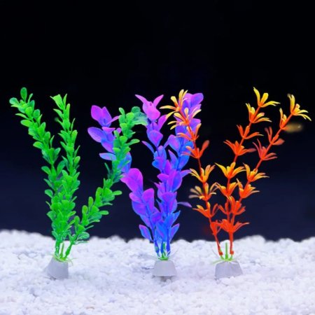 شجر/ نبته بلاستيك لتزيين حوض السمك 20 سم <br> <span class='text-color-warm'>سيتوفر قريباً</span>