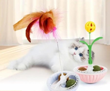 لعبة ريشة و وردة جرس (طابتين الكاتنيب  ) <br> <span class='text-color-warm'>سيتوفر قريباً</span>