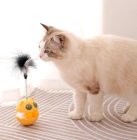 لعبة قطط هزازة  ( 3 كرات كاتنيب )